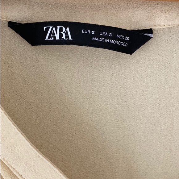 Zara tailored waist blouse - Picture 5 of 7